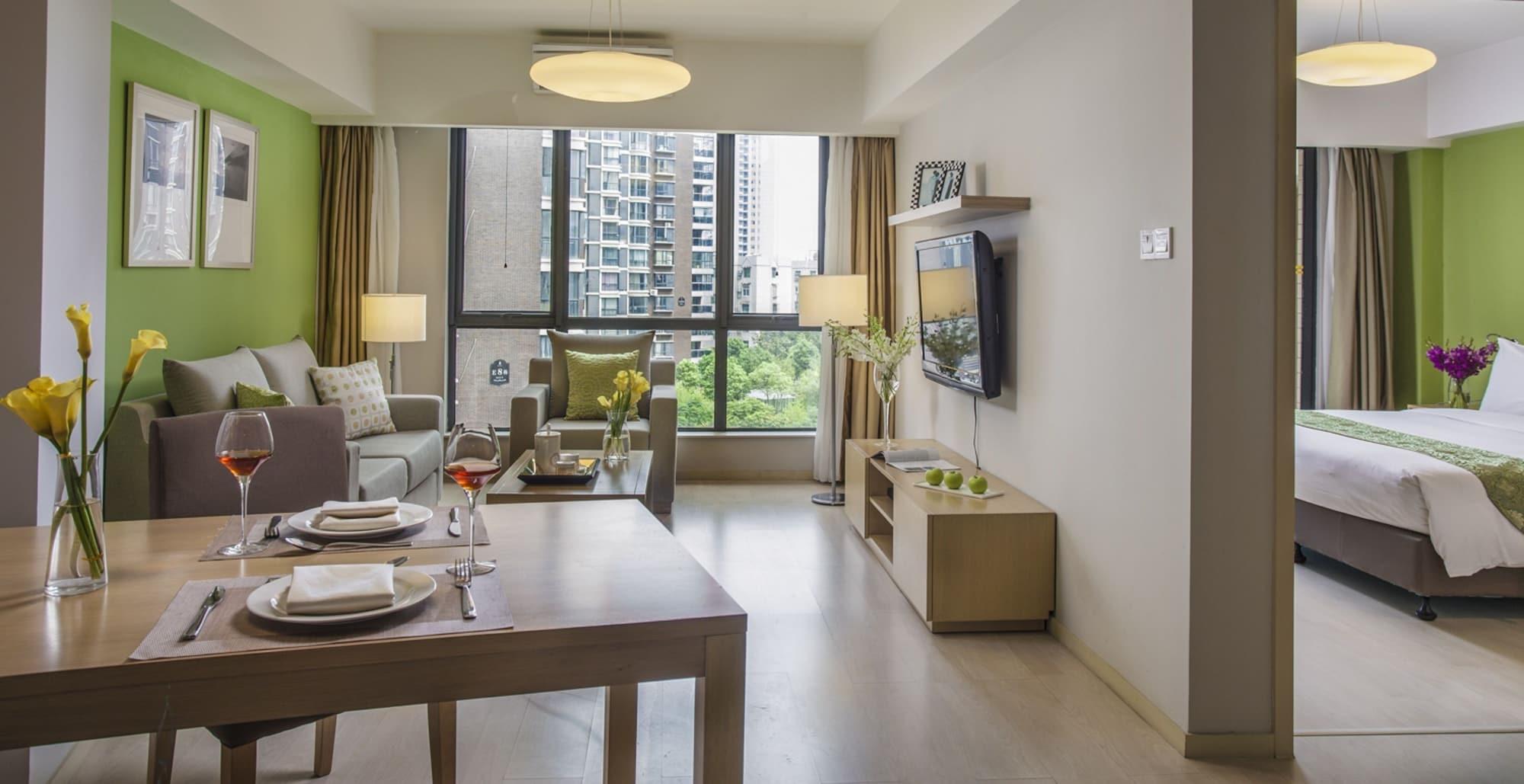 Citadines Zhuankou Wuhan Eksteriør bilde